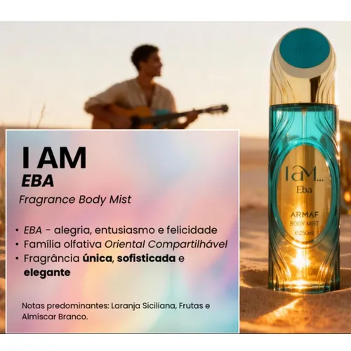 Body Splash Armaf I am Eba Unissex - 250ml  