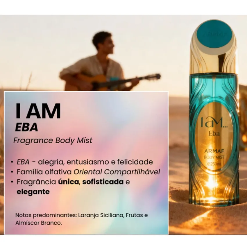 Body Splash Armaf I Am Eba Unissex 250ml