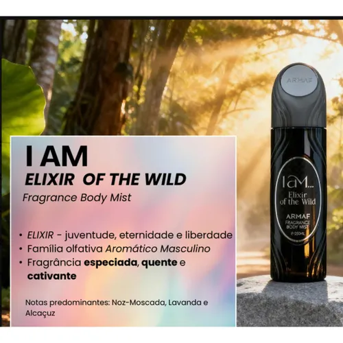 Body Splash Armaf I am Elixir of the Wild Masculino - 250ml  