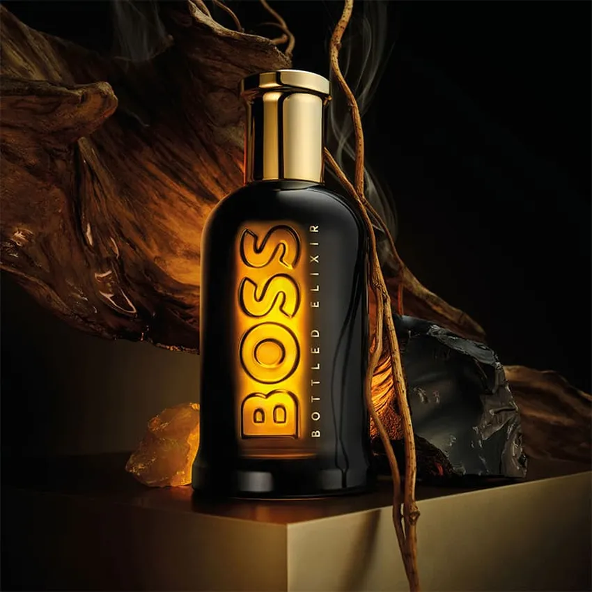 Perfume Hugo Boss Bottled Elixir Parfum Intense Masculino 100ml