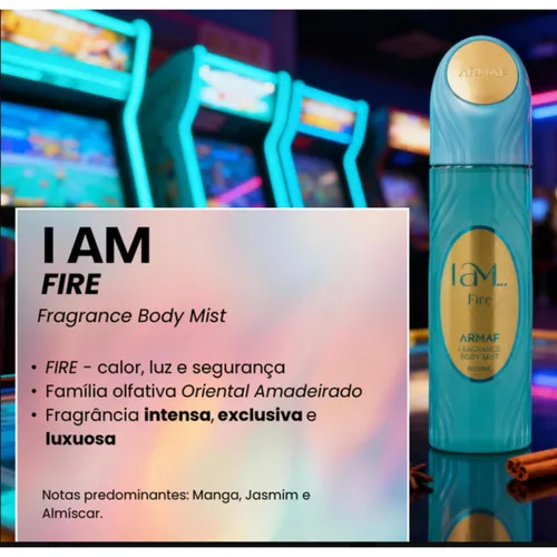 Body Splash Armaf I am Fire Unissex - 250ml    