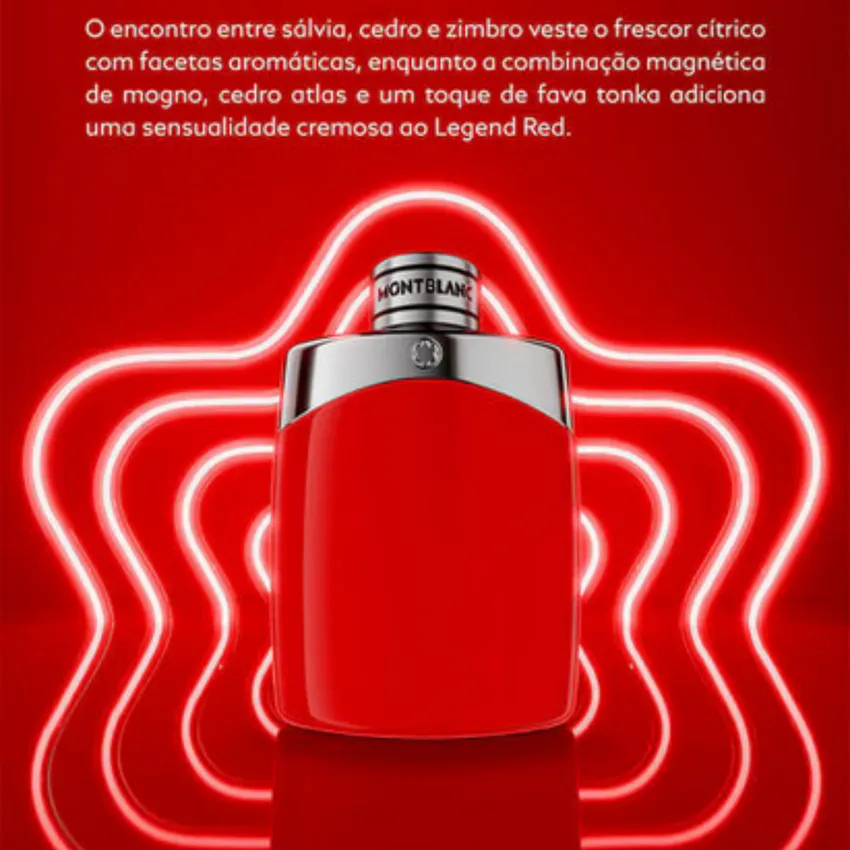Perfume Montblanc Legend Red EDP Masculino 100ml