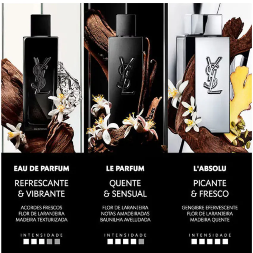 Perfume MYSLF L'Absolu Parfum Masculino Yves Saint Laurent 100ml
