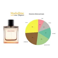 Perfume New Brand Prestige Volcano EDT Masculino 100ml - imagem 4