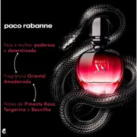 Perfume Paco Rabanne Black XS EDP Feminino 80ml - imagem 3