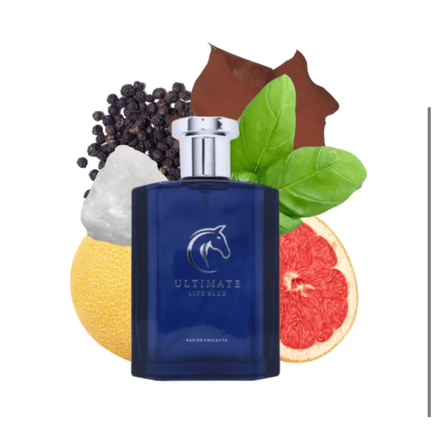 Perfume Ultimate Life Blue EDT Masculino Linn Young 125ml