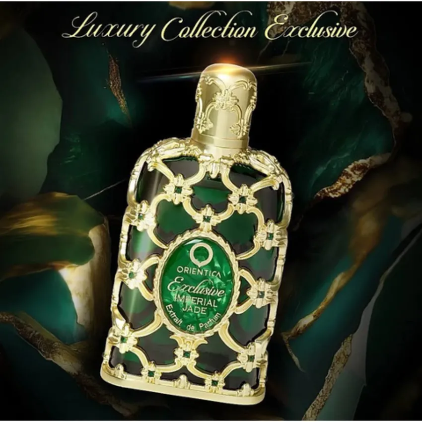 Perfume Árabe Exclusive Imperial Jade Extrait de Parfum Unissex Orientica 80ml