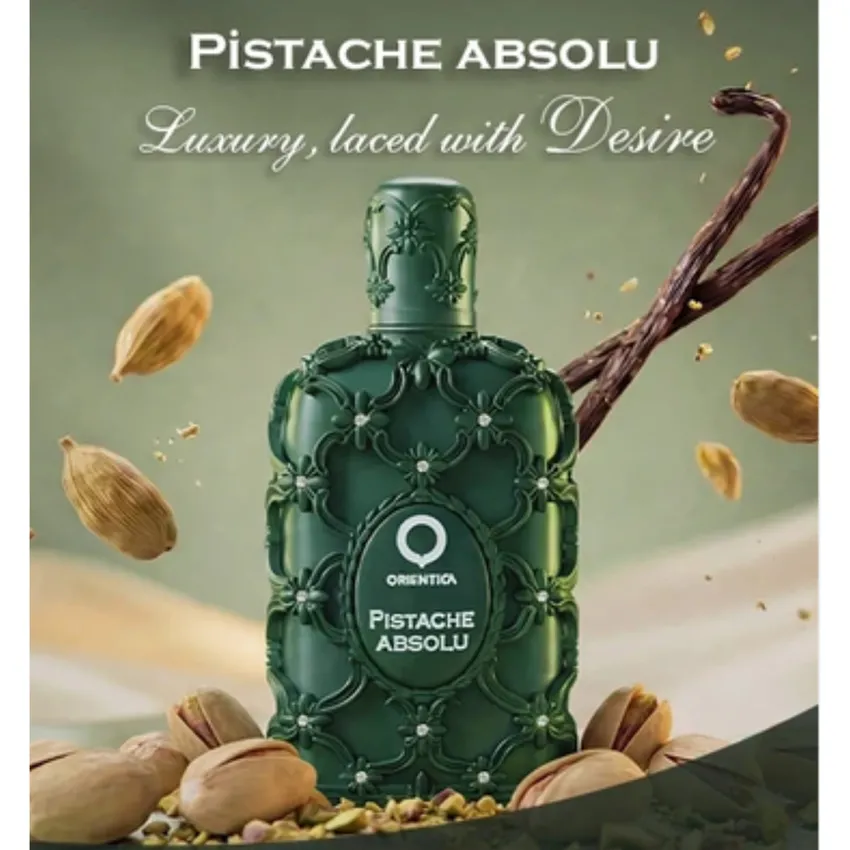 Perfume Árabe Pistache Absolu EDP Unissex Orientica 80ml