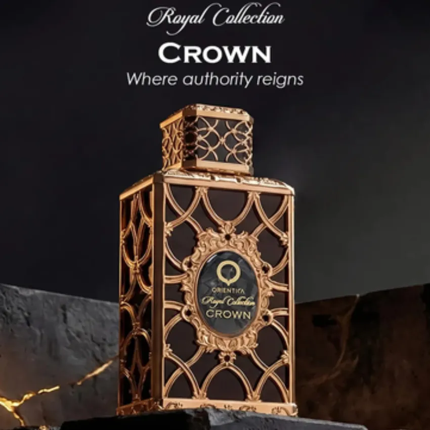 Perfume Árabe Royal Collection Crown EDP Masculino Orientica 80ml