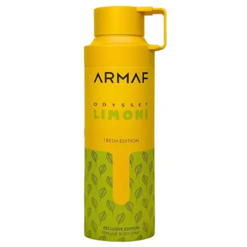 Body Spray Armaf Odyssey Limoni Fresh Unissex - 200ml 