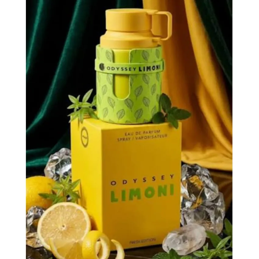 Perfume Árabe Odyssey Limoni Fresh EDP Unissex Armaf 100ml