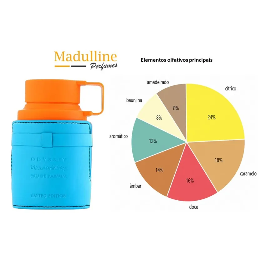 Perfume Árabe Odyssey Mandarin Sky EDP Masculino Armaf 100ml