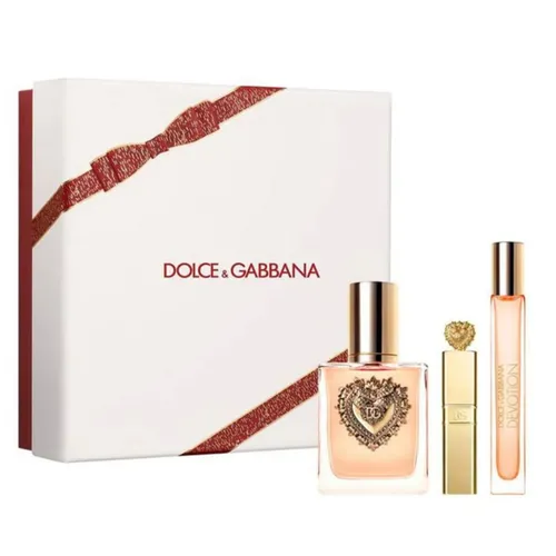 Kit Coffret Dolce & Gabbana Devotion EDP 50ml + EDP 10ml + Evereful XL Máscara 3ml
