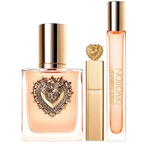 Kit Coffret Dolce & Gabbana Devotion EDP 50ml + EDP 10ml + Evereful XL Máscara 3ml