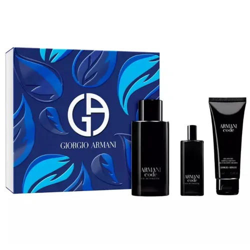 Kit Coffret Giorgio Armani Code EDT Masculino - 75ml