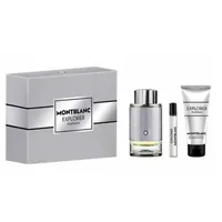 Kit Coffret Montblanc Explorer Platinum EDP Masculino 100ml + Miniatura 7,5ml + Gel de Banho 100ml - imagem 3