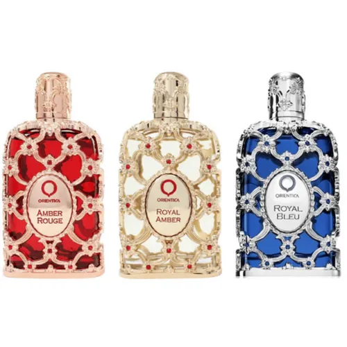 Kit Coffret Royal Bleu + Royal Amber + Amber Rouge (3 x 30ml) - Orientica  