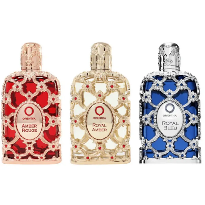 Kit Coffret Orientica Royal Bleu + Royal Amber + Amber Rouge 3x30ml