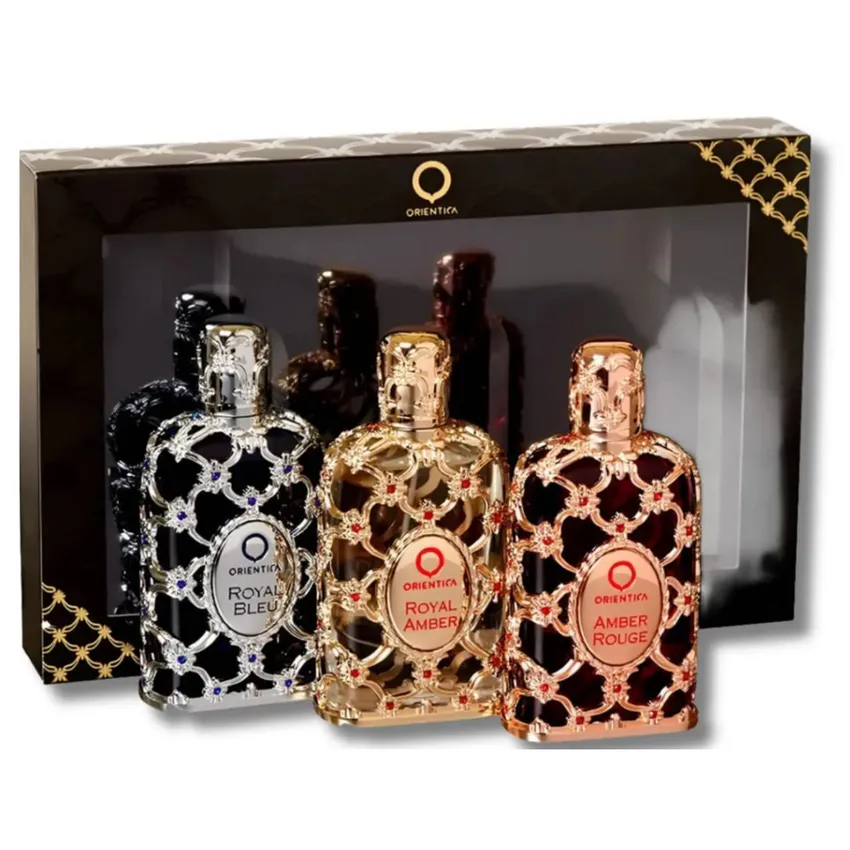 Kit Coffret Orientica Royal Bleu + Royal Amber + Amber Rouge 3x30ml