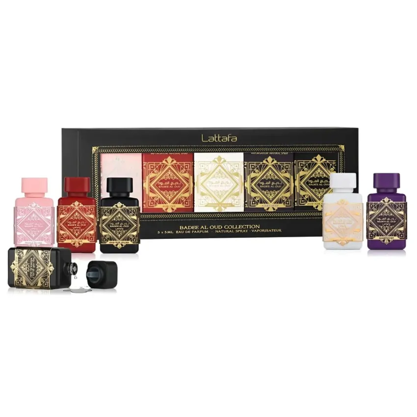Kit Lattafa Bade'e Al Oud Collection Mini EDP 5 x 5ml