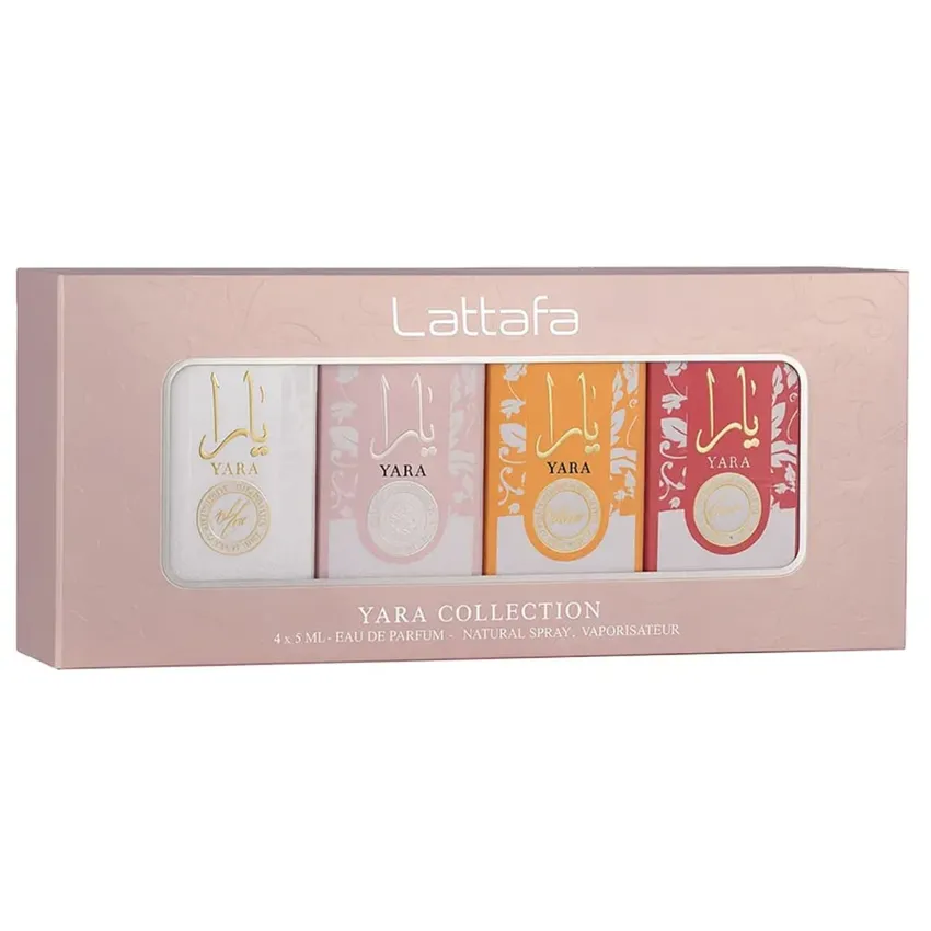Kit Lattafa Yara Collection Miniaturas 4 x 5ml
