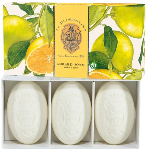 Kit Sabonete em Barra La Florentina Boboli Citrus - 3 x 150g
