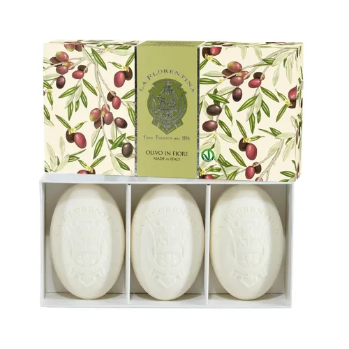 Kit Sabonete em Barra La Florentina Flores de Oliveira - 3 x 150g