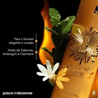 Perfume 1 Million Parfum Masculino Rabanne 200ml - imagem 4