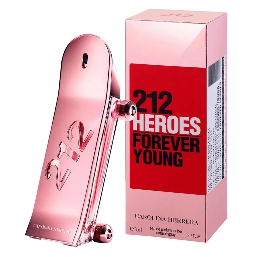 Perfume 212 Heroes Her EDP Feminino Carolina Herrera 80ml