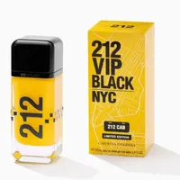 Perfume 212 VIP Black Cab EDP Masculino Carolina Herrera 100ml - imagem 3
