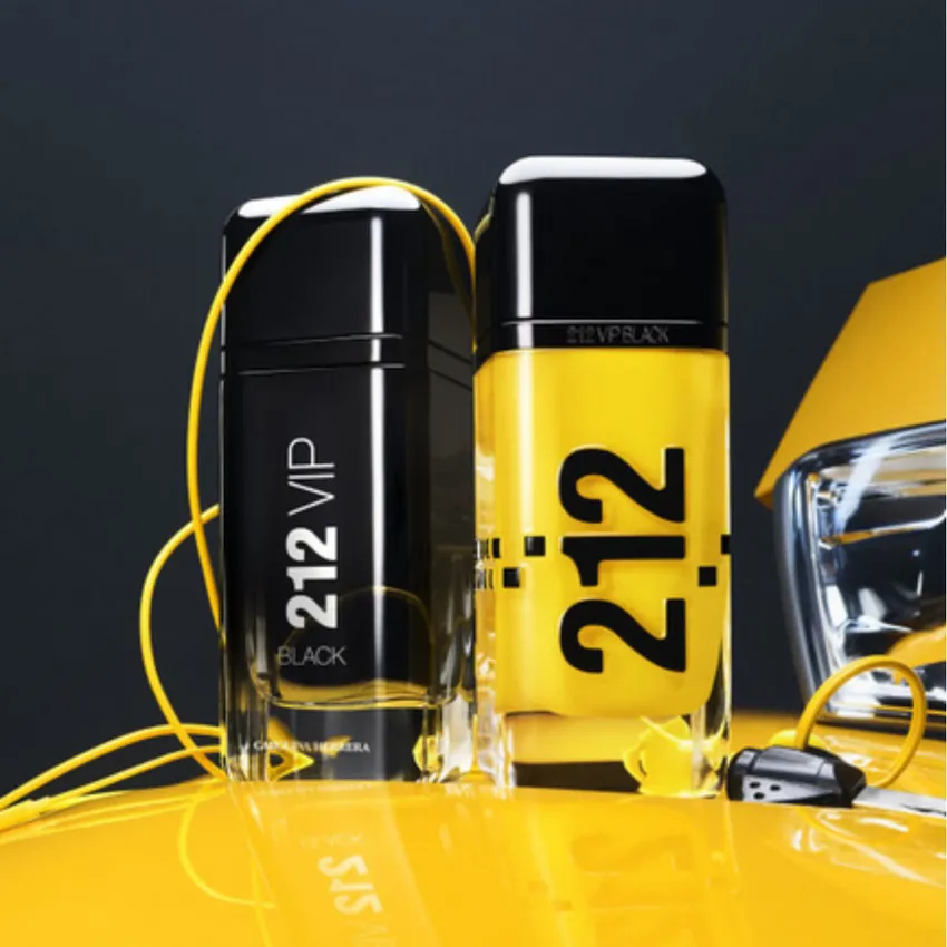 Perfume 212 VIP Black Cab EDP Masculino Carolina Herrera 100ml