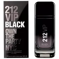 Perfume 212 VIP Black EDP Masculino Carolina Herrera 100ml - imagem 1