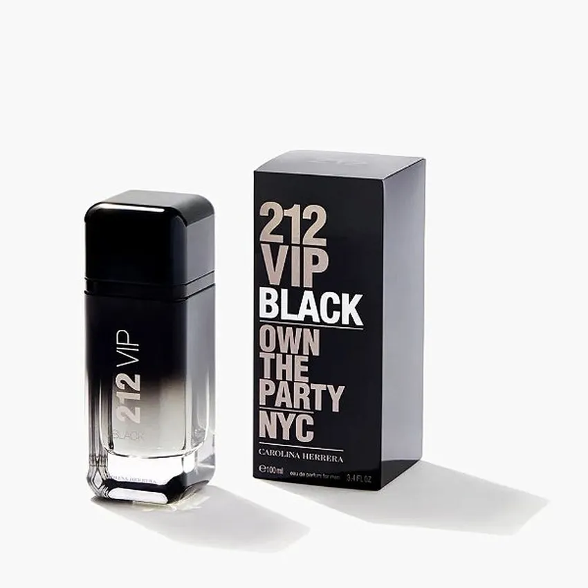 Perfume 212 VIP Black EDP Masculino Carolina Herrera 100ml