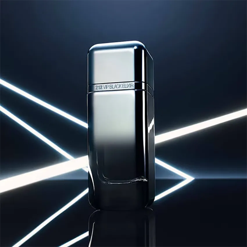 Perfume 212 VIP Black Elixir EDP Masculino Carolina Herrera 100ml