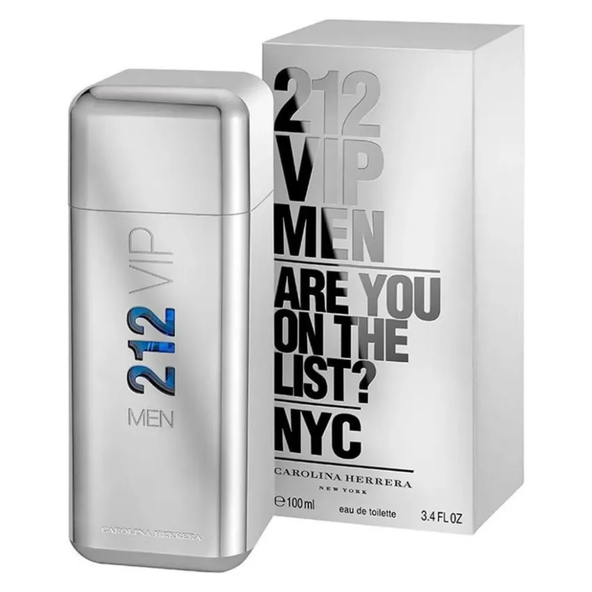 Perfume 212 VIP Men EDT Masculino Carolina Herrera 100ml