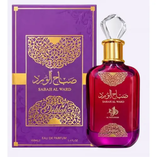 Perfume Árabe Sabah Al  Ward Delilah EDP Feminino Al Wataniah - 100ml  