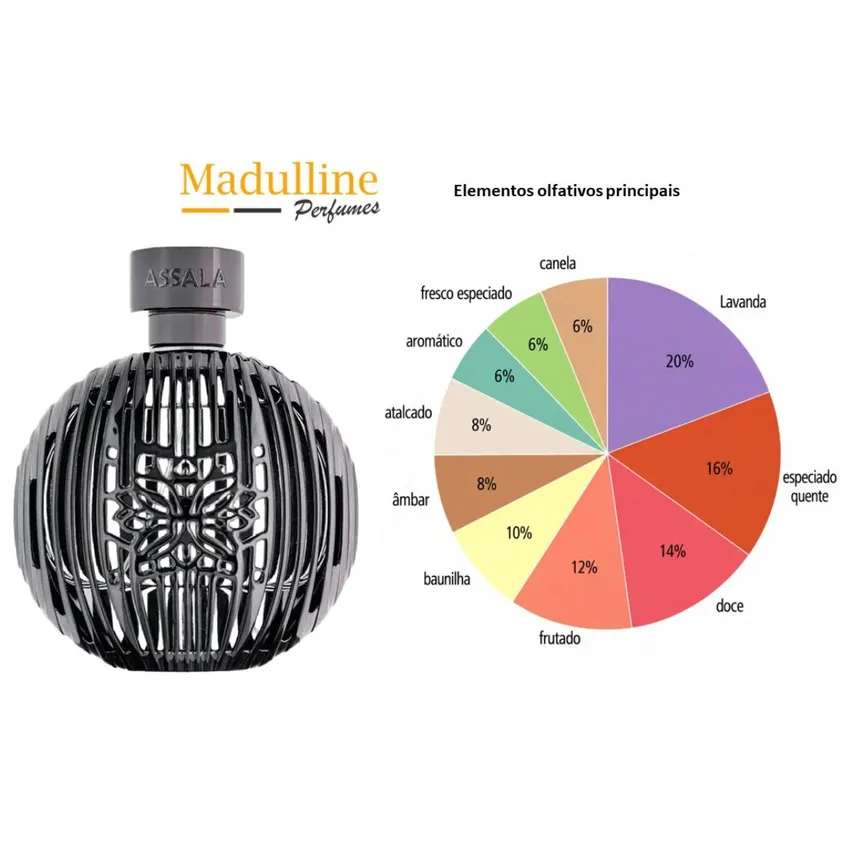Perfume Árabe Assala Elixir EDP Unissex 100ml
