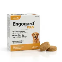 Vermífugo Endogard Plus para Cães de 10 a 20kg – 2 Comprimidos - imagem 1