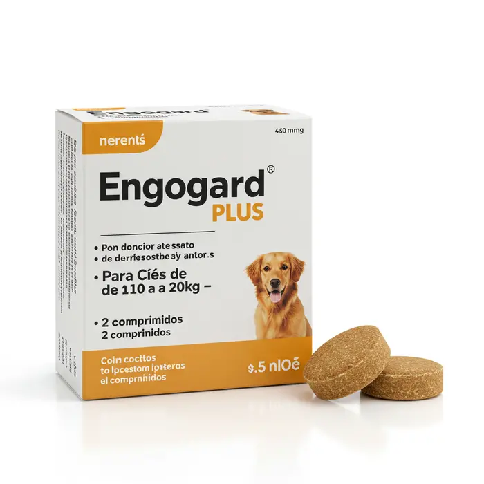 Vermífugo Endogard Plus para Cães de 10 a 20kg – 2 Comprimidos