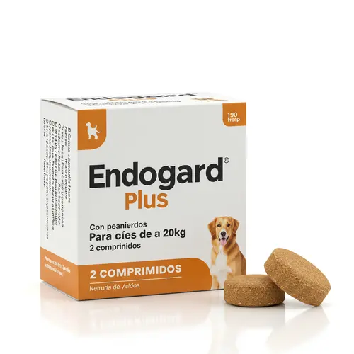 Vermífugo Endogard Plus para Cães de 10 a 20kg – 2 Comprimidos