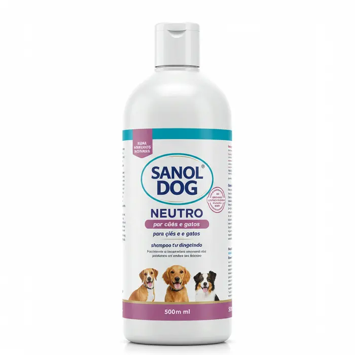 Shampoo Sanol Dog Neutro para Cães e Gatos – 500ml