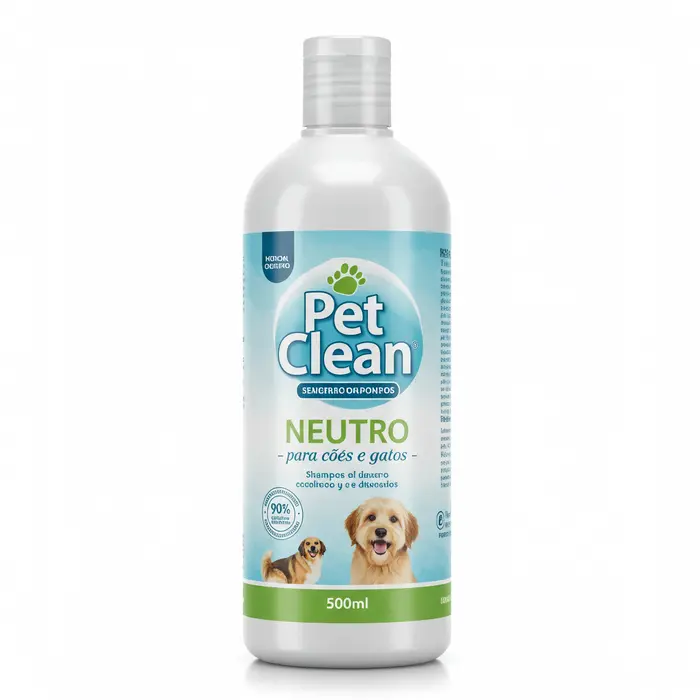 Shampoo Pet Clean Neutro para Cães e Gatos – 500ml