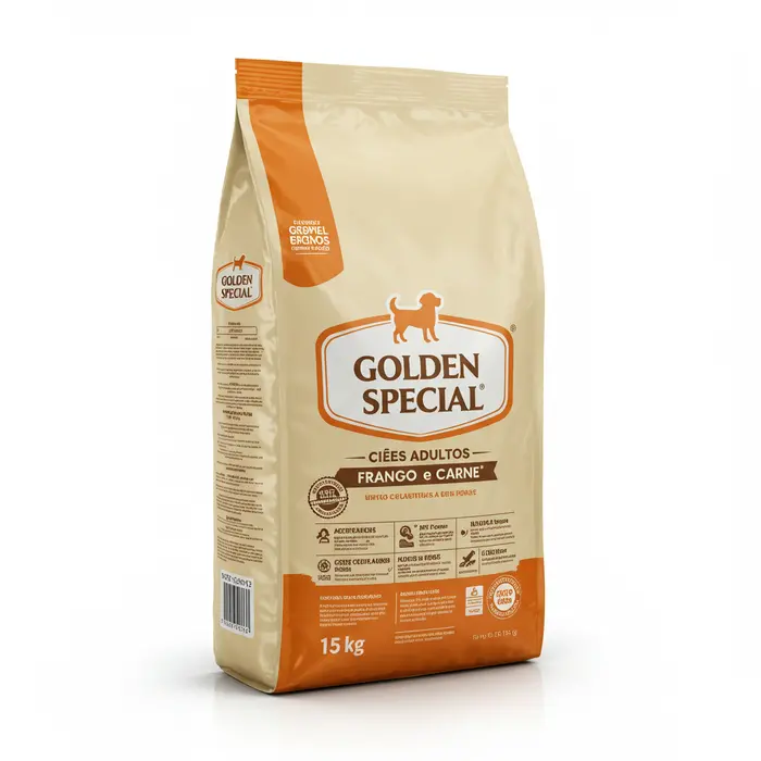 Ração Seca Golden Special para Cães Adultos – 15kg – Frango e Carne