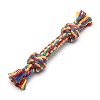 Brinquedo Corda Trançada com Nó para Cães – 25cm – Cores Sortidas - imagem 2