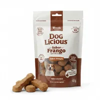 Bifinho Dog Licious Sabor Frango – 65g - imagem 1