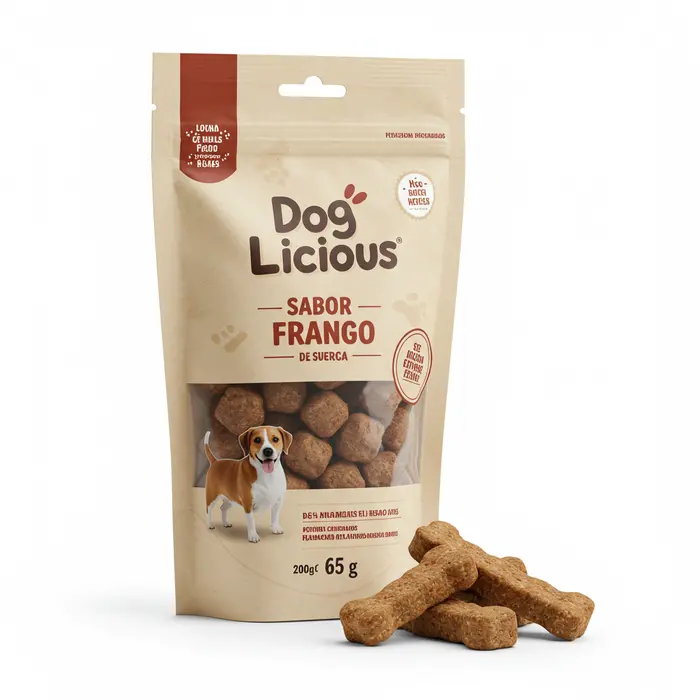Bifinho Dog Licious Sabor Frango – 65g