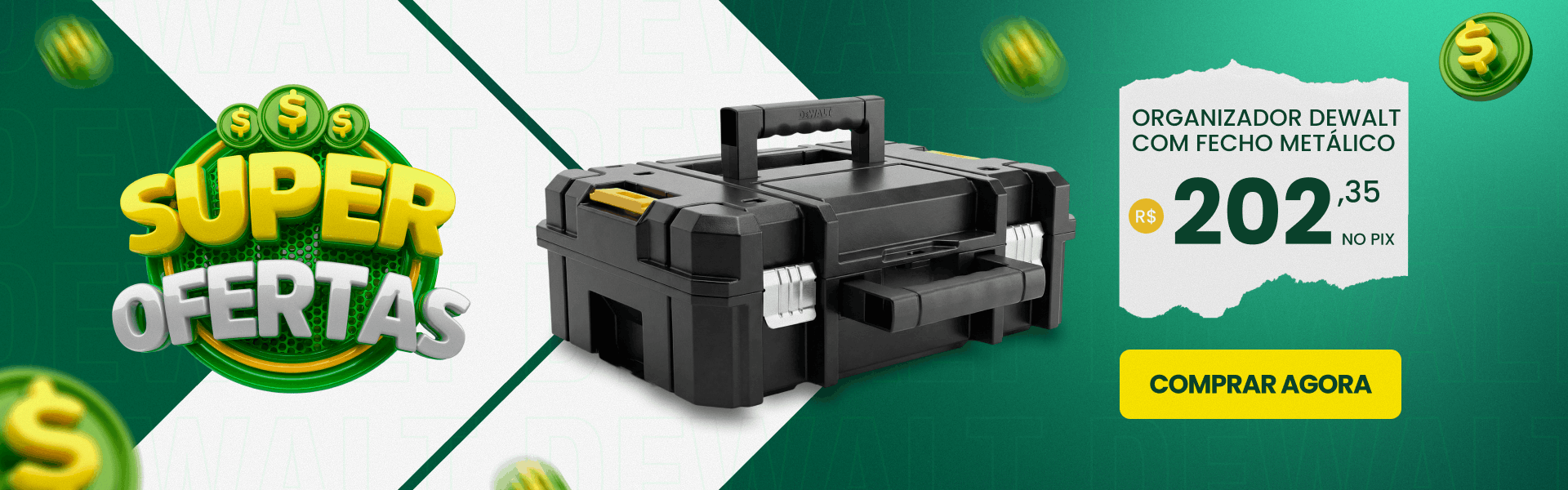 Banner Organizador Dewalt DWST17807