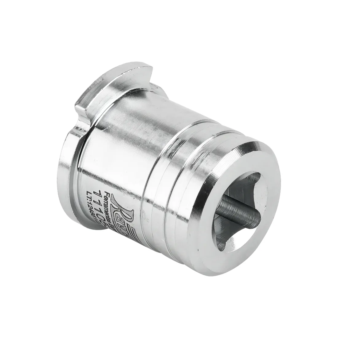 Soquete com encaixe especial (com 1 dente externo) para girar as árvores de comando de válvulas raven 111053