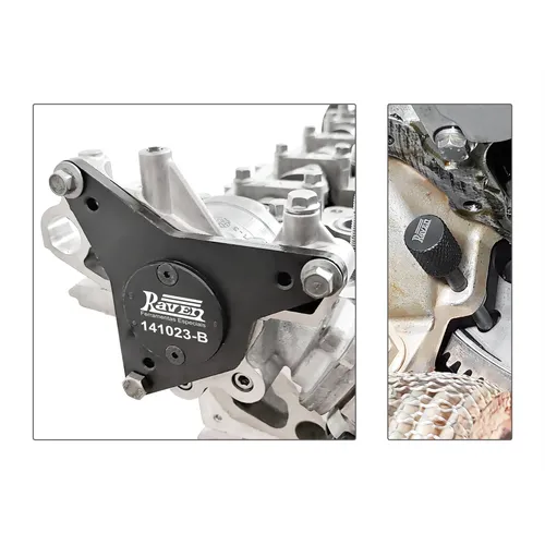 Ferramenta para posicionar em sincronismo motor 1.3T(Fiat/Jeep) - RAVEN 141023