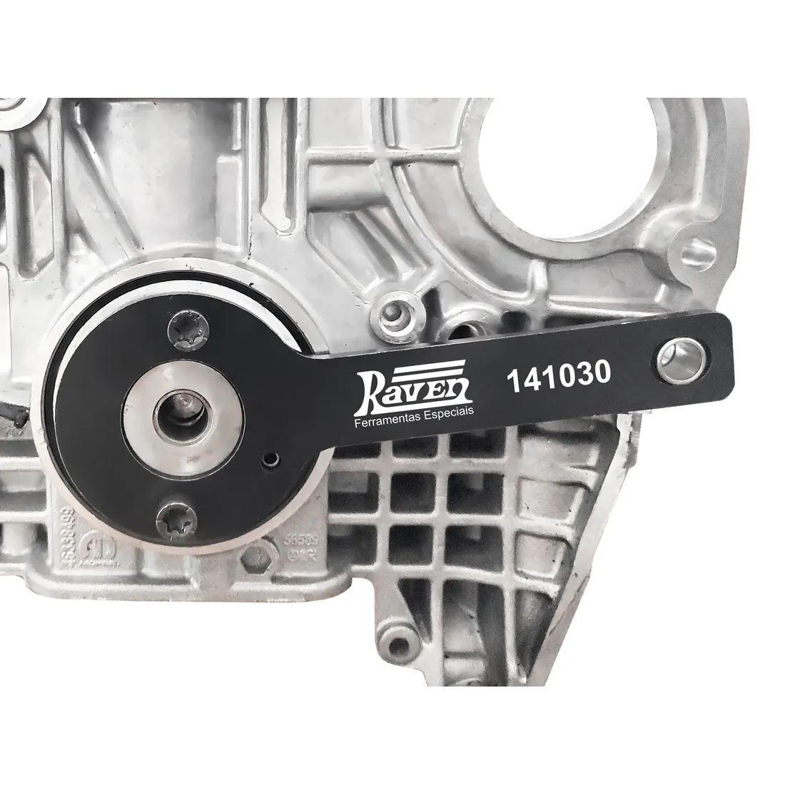 Ferramenta para posicionar em sincronismo a árvore de manivelas Fiat / Stellantis GSE 1.0 12V (3 cils.) MultiAir turbo T200 raven 141030